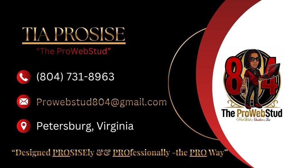 Digital Business Card Creation (Front & Back)